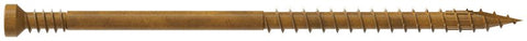 Simpson Strong-Tie FT07300R100 Screw, #7 Thread, 3 in L, Serrated Thread, Trim Head, 6-Lobe Drive, 100/PK