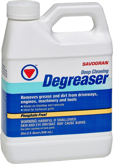 Savogran 10732 Heavy-Duty Cleaner, Liquid, Clear Yellow, 1 qt, Can