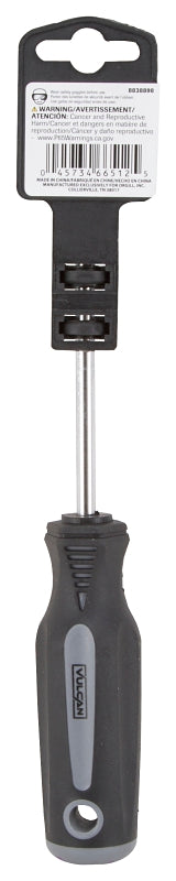 Vulcan MC-SD21 Screwdriver, T15 Drive, Star Drive, 6.37 N-m, Polypropylene/Plastic/Thermoplastic Rubber Handle