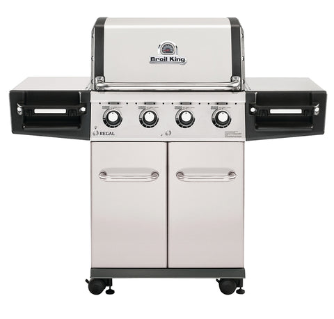 Broil King Regal Series 956314 Gas Grill, 56.3 in L x 24.8 in W x 49.2 in H Dimensons, Stainless Steel
