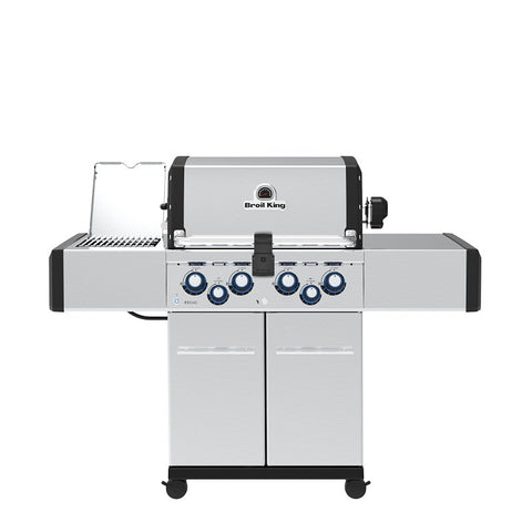 Broil King Regal S 490 Pro Series 956944 Gas Grill, 50,000 Btu, Liquid Propane, 4-Burner, Side Shelf Included: Yes