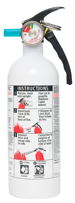 Kidde Home 468031MTL Fire Extinguisher, 2 lb Capacity, 5-B:C, B, C Class, Pack of 6