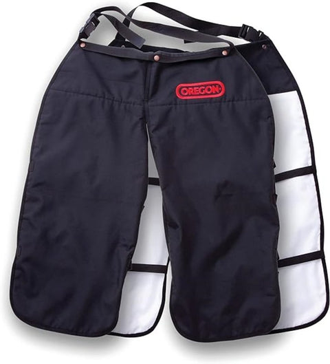 Oregon 563979 Protective Chaps, 46 in Waist, 36 in L, Black