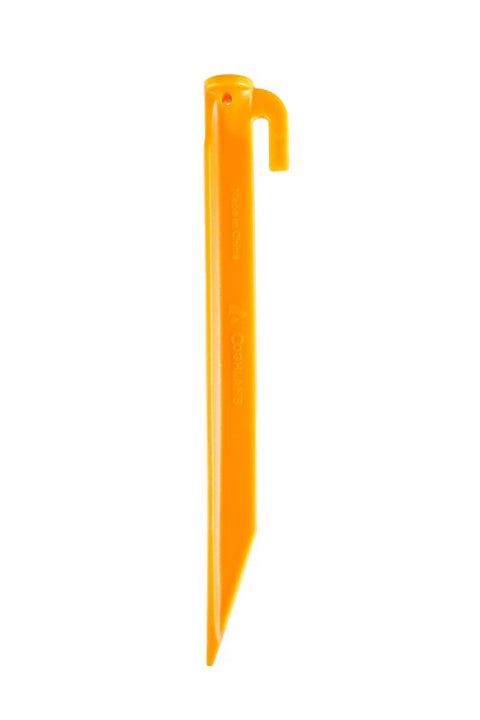 Coghlan's 2482 Tent Peg, 9 in L, Polypropylene, Yellow