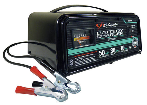 Schumacher Manual Battery Charger/Engine Starter 10/30/50 amps
