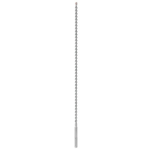 Bosch Speed-X HC5033 Rotary Hammer Drill Bit, 3/4 in Dia, 36 in OAL, 2-Flute, 45/64 in Dia Shank, SDS Max Shank