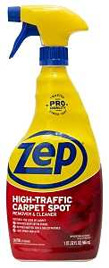 Zep ZUHTC32 Carpet Cleaner, 1 qt Bottle, Liquid, Pleasant, Clear