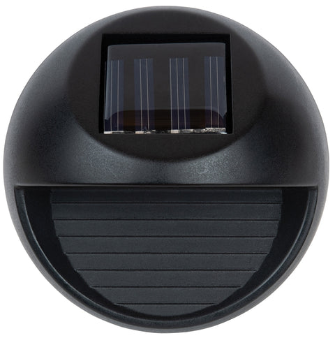 Boston Harbor 26081 Solar Light, NI-Mh Battery, AAA Battery, 1-Lamp, Plastic Fixture, Black, Battery Included: Yes