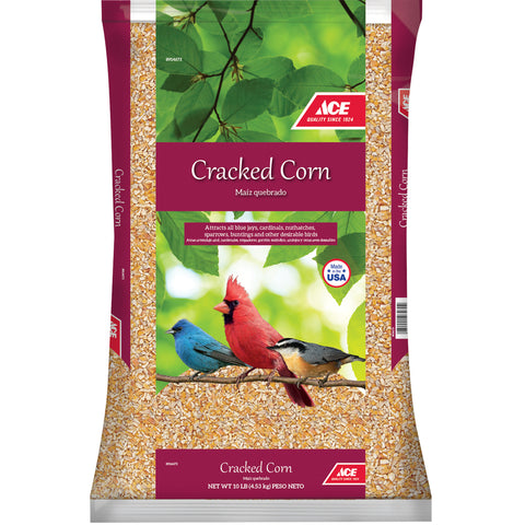 Ace Songbird Corn Cracked Corn 10 lb, Pack of 4
