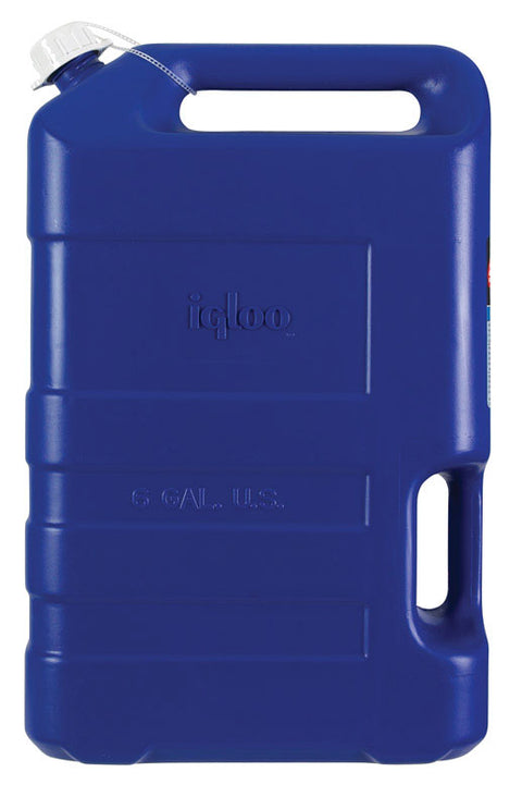 Igloo Polyethylene Water Container 6 gal. Blue