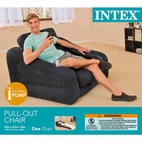 Intex Folding Air Chair/Bed Twin