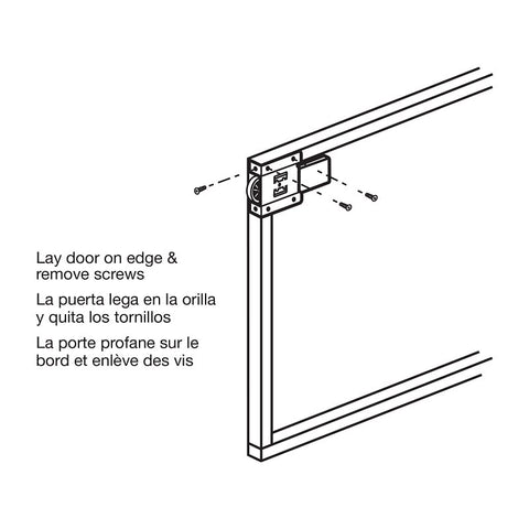 Prime-Line N 6630 Door Roller, 1-1/2 in Dia Roller, Steel, 1-Roller, Bottom Mounting