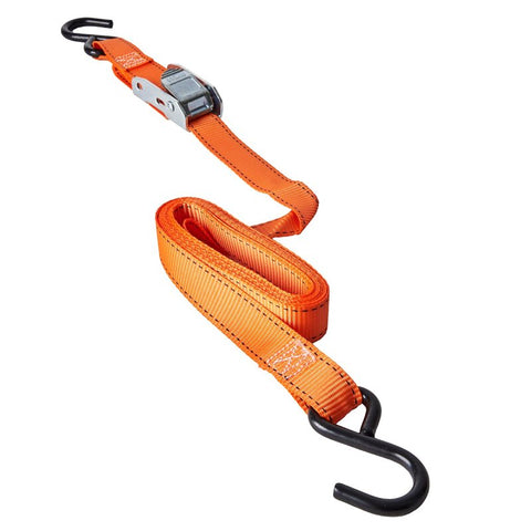 Keeper 45112 Tie-Down, 1 in W, 10 ft L, 300 lb, Compact S-Hook End Fitting