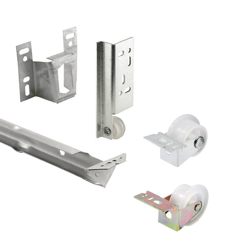 Prime-Line R7137 Drawer Track Kit, Galvanized Steel, Silver