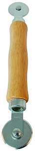 Make-2-Fit P 7505 Screen Rolling Tool, For: 0.115 to 0.165 Dia Spline, Standard-Duty, Steel Blade, Wood Handle