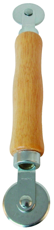 Make-2-Fit P 7505 Screen Rolling Tool, For: 0.115 to 0.165 Dia Spline, Standard-Duty, Steel Blade, Wood Handle