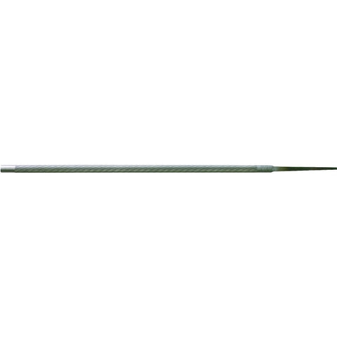 Crescent Nicholson 01974 Chainsaw File, Knurl Cut, 1/4 in Dia x 8 in L Dimensions, Round