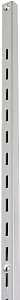 Knape & Vogt 80 80 TI 48 Shelf Standard, 320 lb, 16 ga Thick Material, 5/8 in W, 48 in H, Steel, Titanium