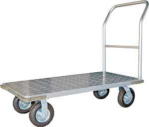 ProSource PH3015AL Platform Cart, 4-Wheel, Swivel Wheel
