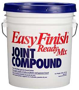 Easy Finish JXHT56 Joint Compound, Paste, Gray, 58 lb, Pack of 36