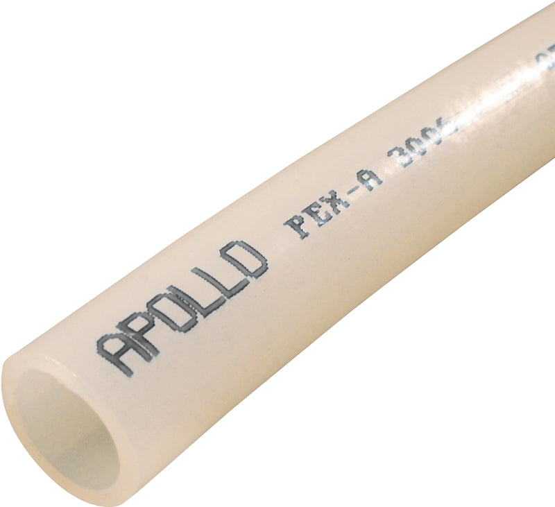 Apollo EPPW512 Pipe Tubing, 1/2 in, PEX-A, Polyethylene, White, 5 ft L ...