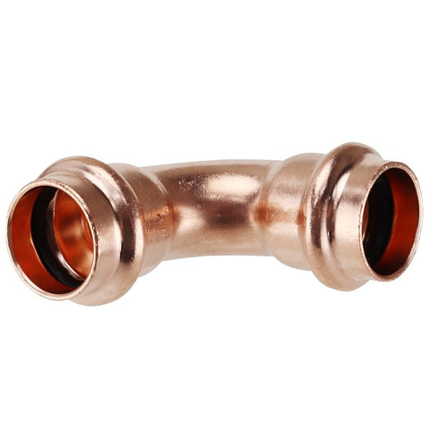 Apollo XPRE3415JR Elbow, 3/4 in, Press Fit, 90 deg Angle, Copper, 300 psi Pressure