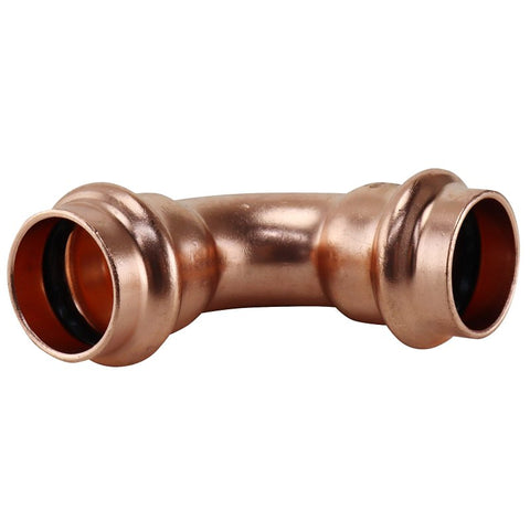 Apollo XPRE34 Elbow, 3/4 in, Press-Fit, 90 deg Angle, Copper, 300 psi Pressure