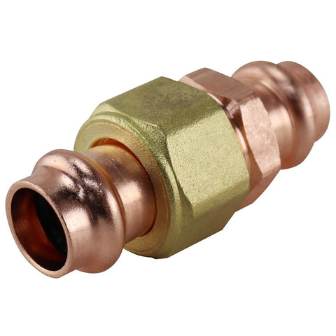 Apollo XPRU12 Union, 1/2 in, Press-Fit, Copper, 300 psi Pressure