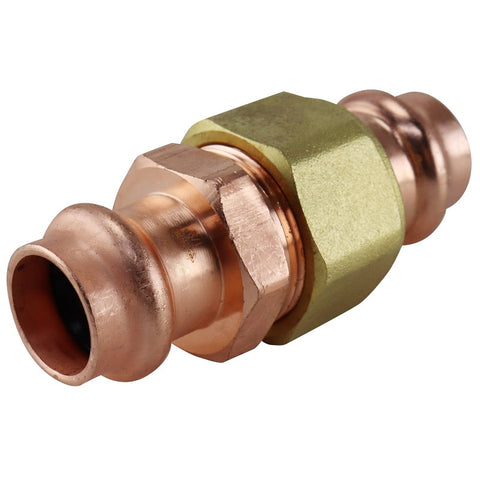 Apollo XPRU12 Union, 1/2 in, Press-Fit, Copper, 300 psi Pressure