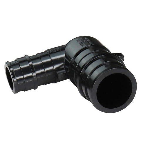 Apollo EPXPAE12345PK Elbow, 1/2 x 3/4 in, PEX, PEX-A, Poly Alloy, 200 psi Pressure