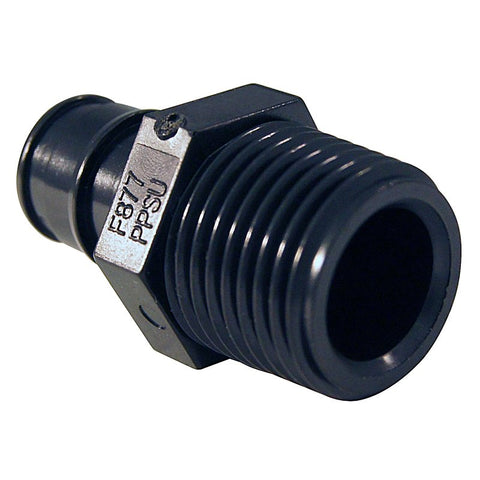 Apollo EPXPAM1225PK Adapter, 1/2 in, PEX x MPT, PEX-A, Poly Alloy, 200 psi Pressure