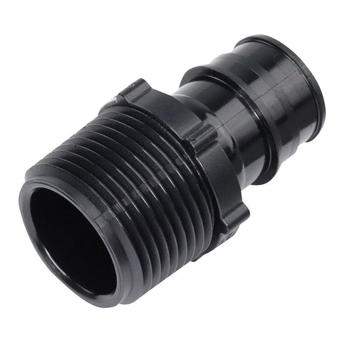 Apollo EPXPAM3425PK Adapter, 3/4 in, PEX x MPT, Poly Alloy, 200 psi Pressure
