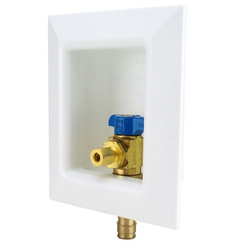 Apollo EPXBOXIM Ice Maker Outlet Box, 1/2 in Connection, PEX, Brass