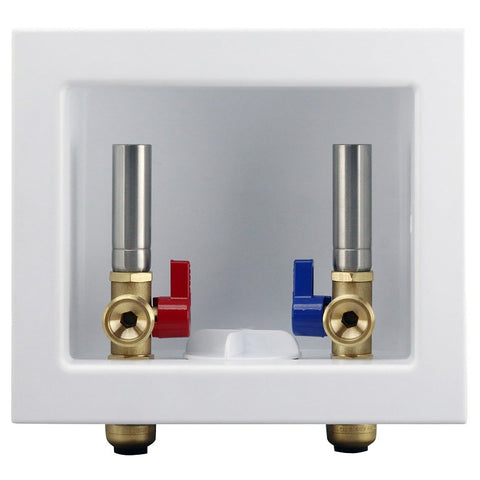 Apollo Valves Tectite FSBBOXWMWH Outlet Box, 1/2 x 1/4 in Connection, Brass