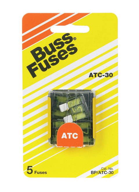 Bussmann 30 amps ATC Blade Fuse 5 pk