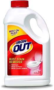 Iron OUT IO65N Rust and Stain Remover, 4.75 lb, Powder, Mint, White