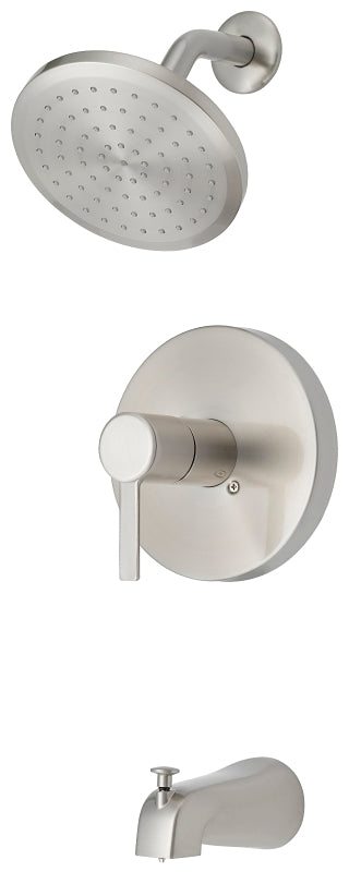 Boston Harbor F1A1F507NP Tub/Shower, Fixed Mount Showerhead, 1.75 gpm Showerhead, 1 Spray Settings, 1-Handle