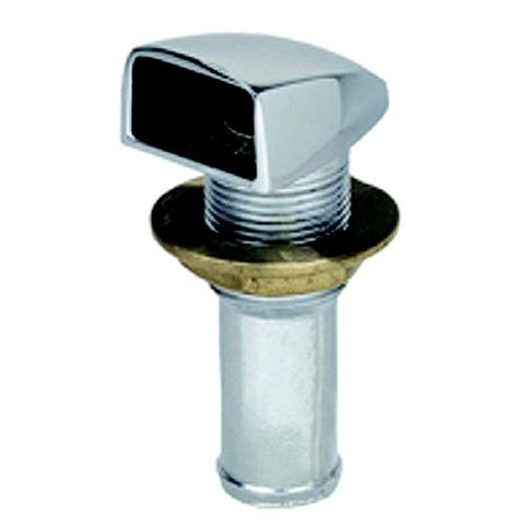 Chrome Plated Brass Gas Tank Vent F-5/8 Hos
