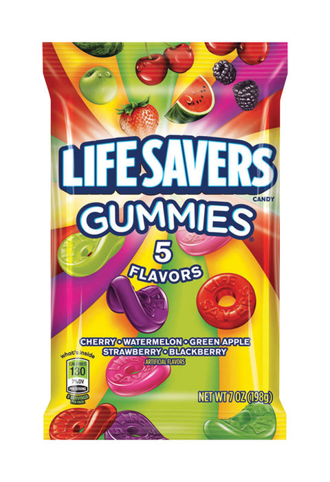 Life Savers 5 Flavors Gummi Candy 7 oz.