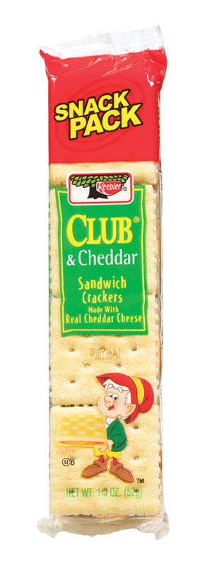Keebler Club and Cheddar Crackers 1.8 oz. Pack