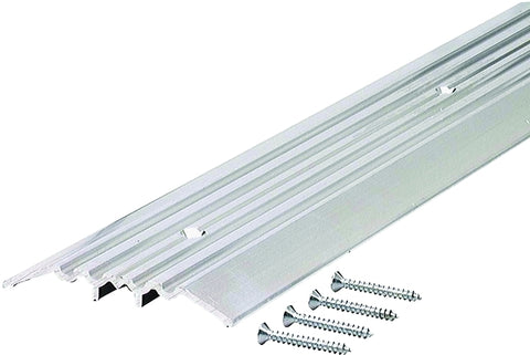 M-D 11502 Top Threshold, 36 in L, 4 in W, Aluminum, ADA Compliant