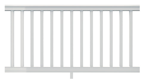 Xpanse Premier 73012442 Level Rail Kit, 6 ft L Actual, White