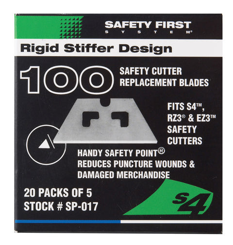 Pacific Handy Cutter S4 Safety Cutter Replacement Blade 100 pk