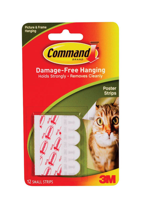 Command Mounting Strips White