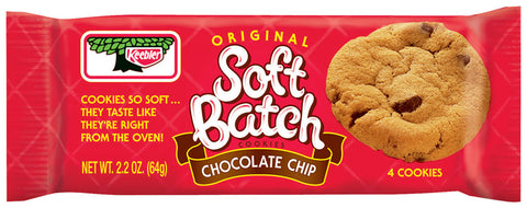 Keebler Soft Batch Chocolate Chip Cookies 2.2 oz. Pack
