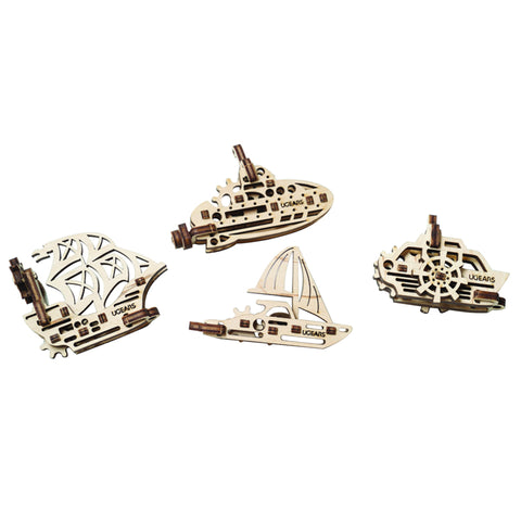 UGears U-Fidget 3D Puzzle Model Natural