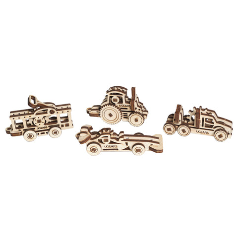 UGears U-Fidget 3D Puzzle Model Natural