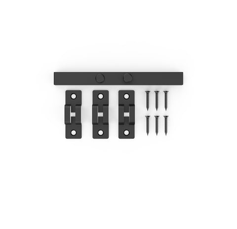 National Hardware N166-033 Industrial Gate Latch, 7-29/32 in L, 13/16 in W, 25/32 in Bolt Head, ABS/Plastic/Steel, Black