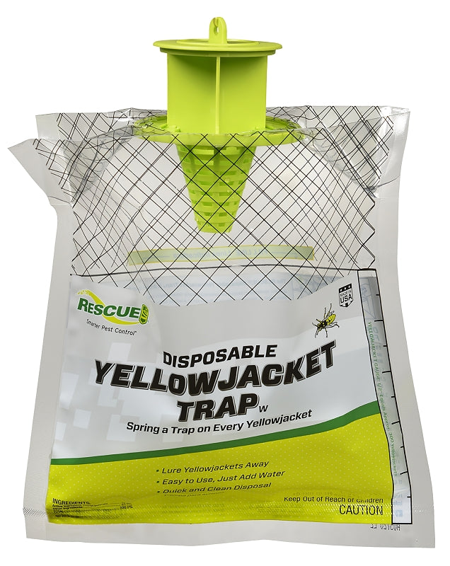 JT商品 Rescue YJTD-DB12-W Disposable Yellow Jacket Trap, Pack of 12