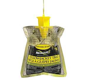 Rescue YJTD-DB12-W-C Disposable Yellow Jacket Trap, Solid, Green Tea, Sweet, Pack of 12